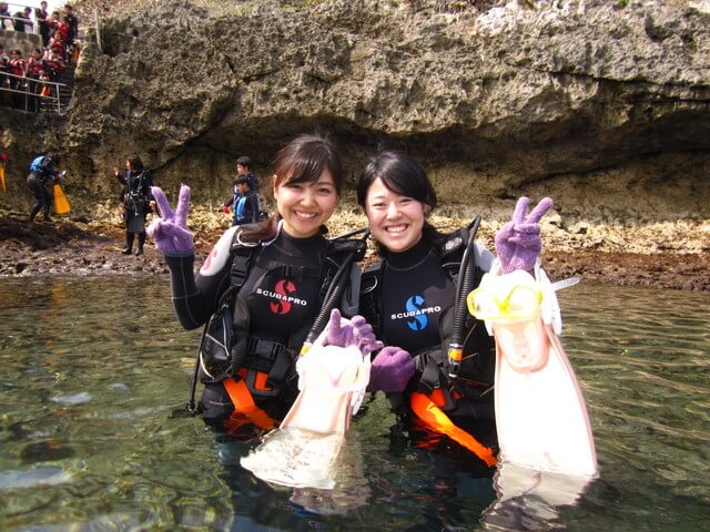 沖縄体験ダイビングの画像